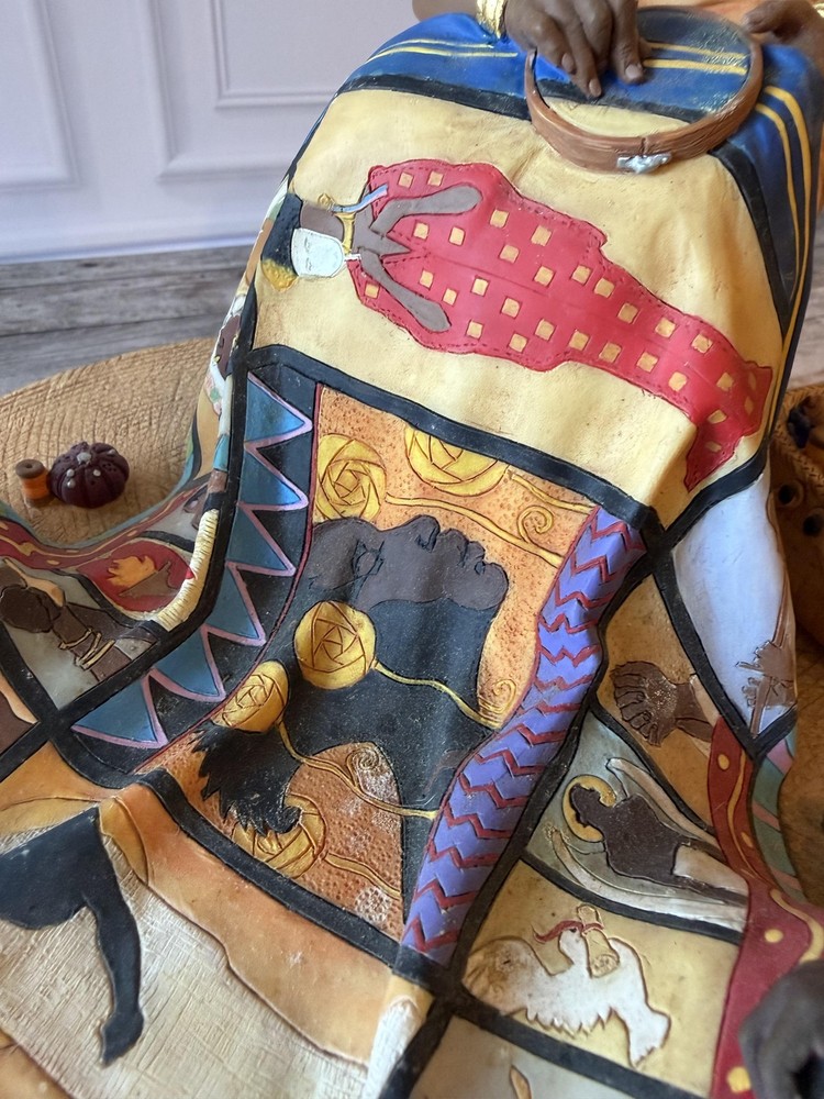 THOMAS BLACKSHEAR'S "THE THREADS THAT BIND Limited Edition Swivel wood