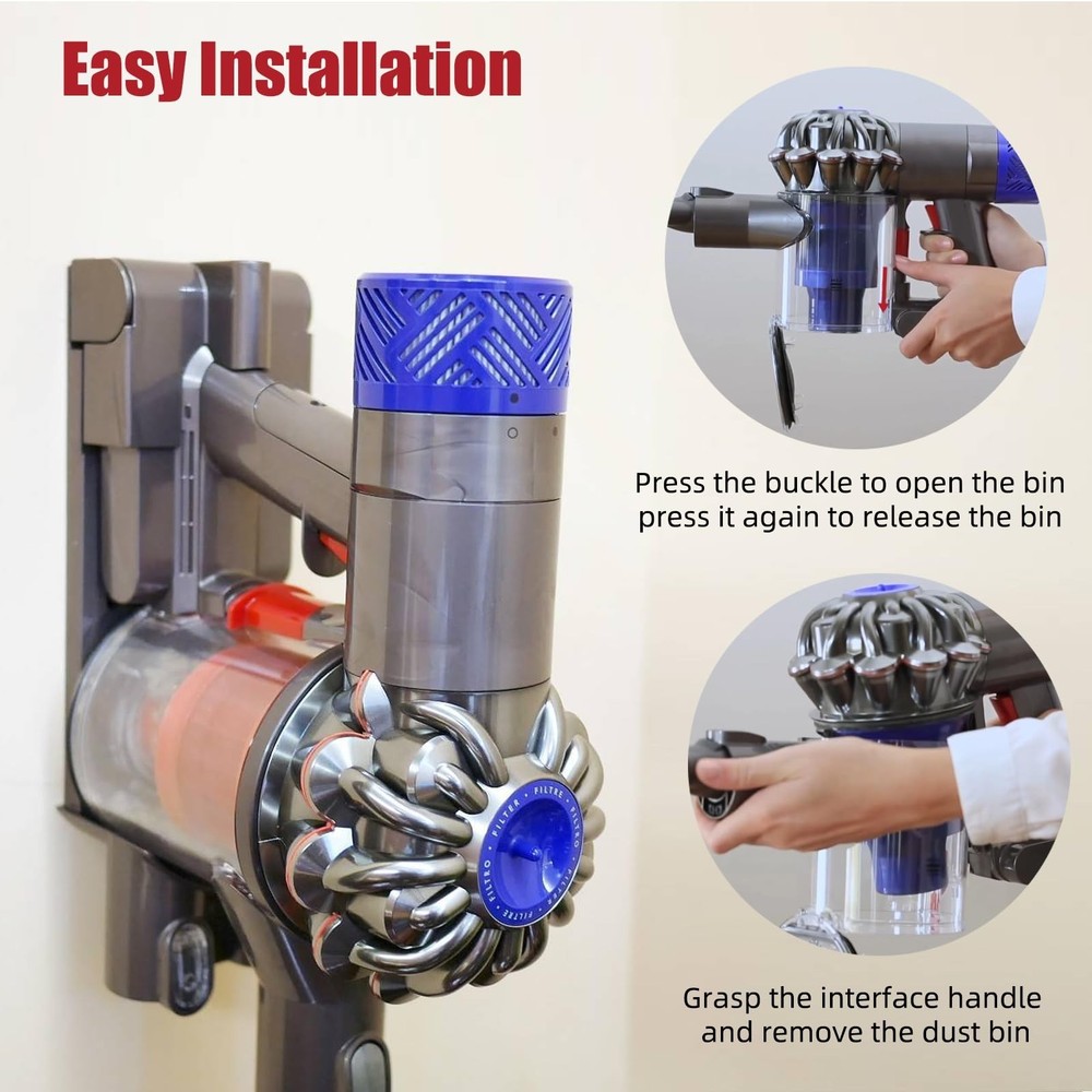 Dust Bin Replacement for Dyson V6 DC58 DC59 DC62 DC74 Vacuum Cleaner, Caniste...