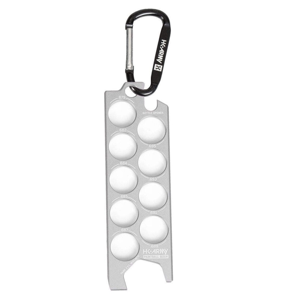 HK Army Ball Sizer Guide - Silver