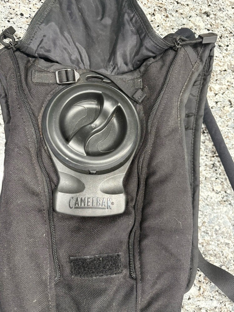 Camelbak Maximum Gear Stealth Hydration Backpack w/ Bladder - Black Adjustable