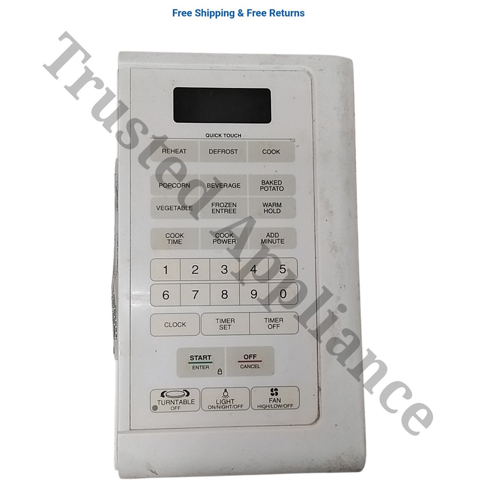 Microwave Control Panel Console 4359479 WHITE