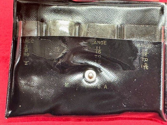 General Tools No. S-112-4 Adjustable Parallel Set, 3/8-1-5/16" Old Inventory