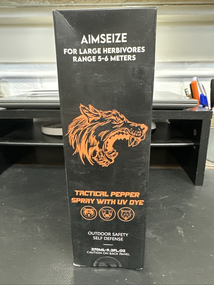 AIMHUNTER tactical pepper spray with uv dye