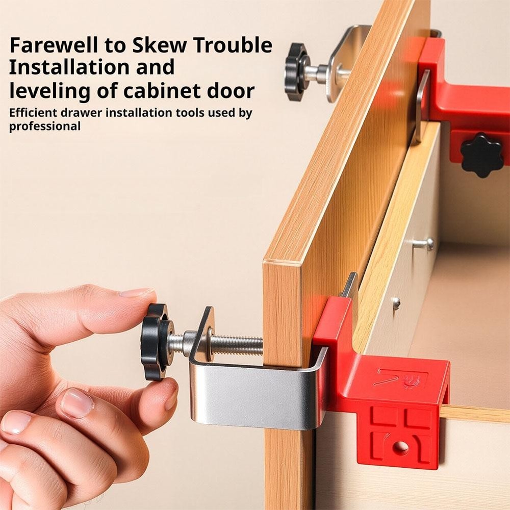Press-on Carpentry Drawer Mounting Clips L6N4
