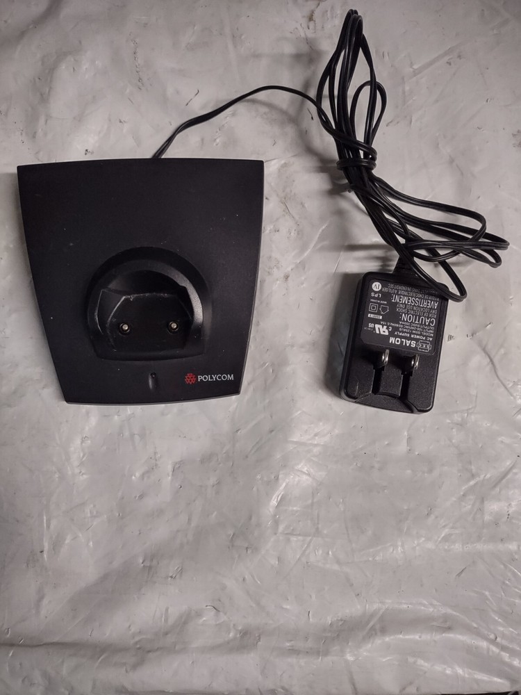 Polycom KIRK 2010 DECT Wireless Handset w/ Charging Base & Power Supply Included