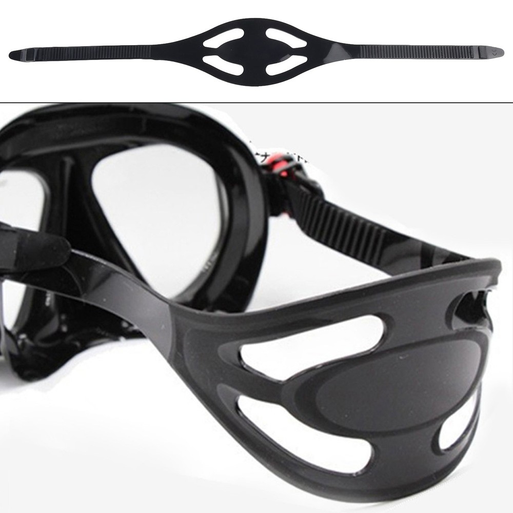 Premium Silicone Snorkeling Mask Elastic Strap For Enhanced Face Guard Support
