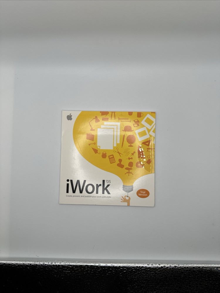 Apple iWork '05 Trial Version CD-ROM Package 603-7268-C