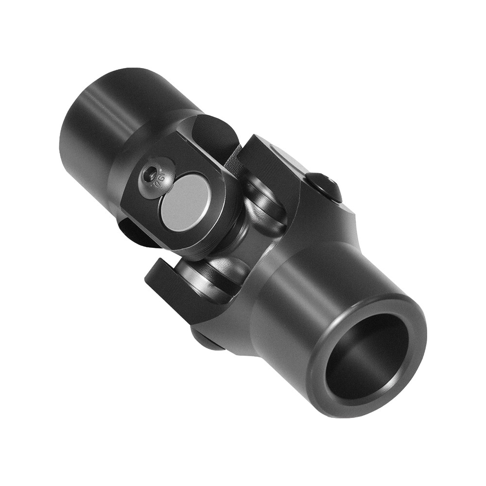 3/4" Round x 3/4" Round Black Steering U Joint Universal Steering Joints