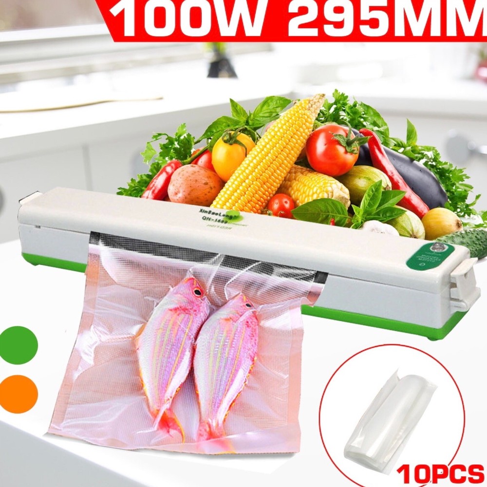 Automatic Vacuum Sealer Machine For Food Savers,Includes 10pcs Vacuum Bags.