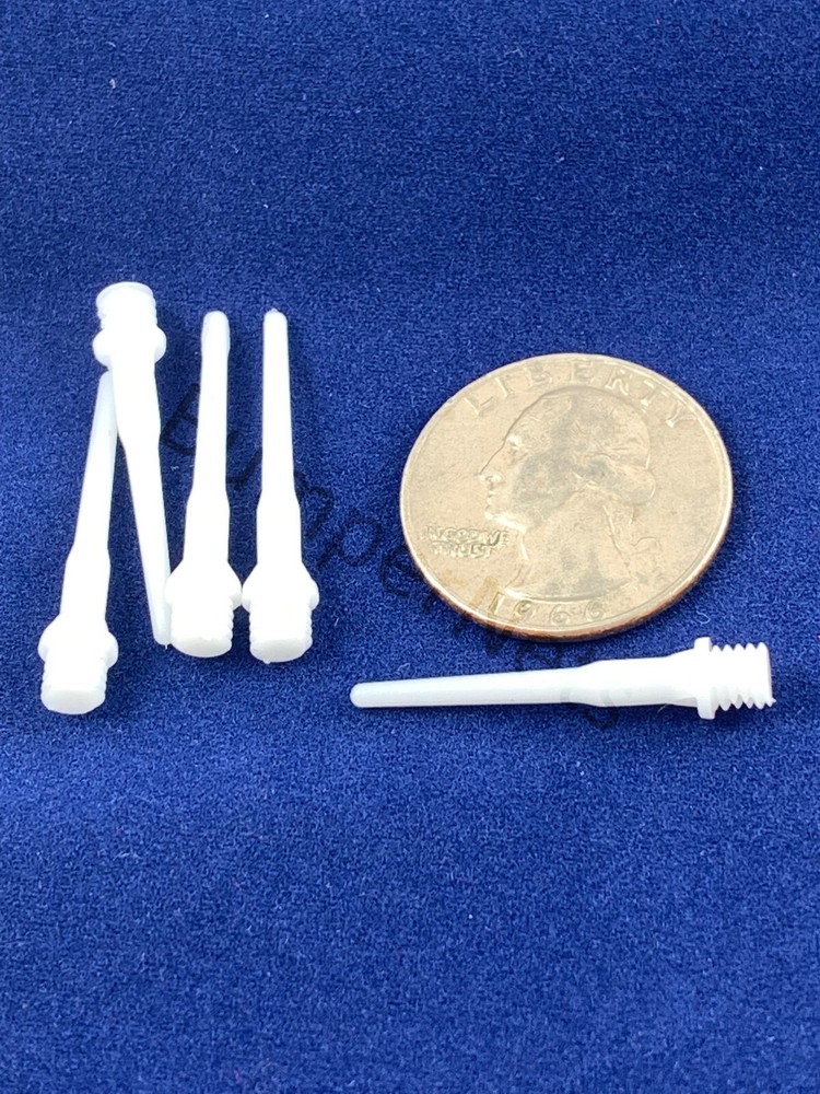 1000 Darts White Soft Tips 2ba Size,Tufflex Standard, Plastic Extremely Durable