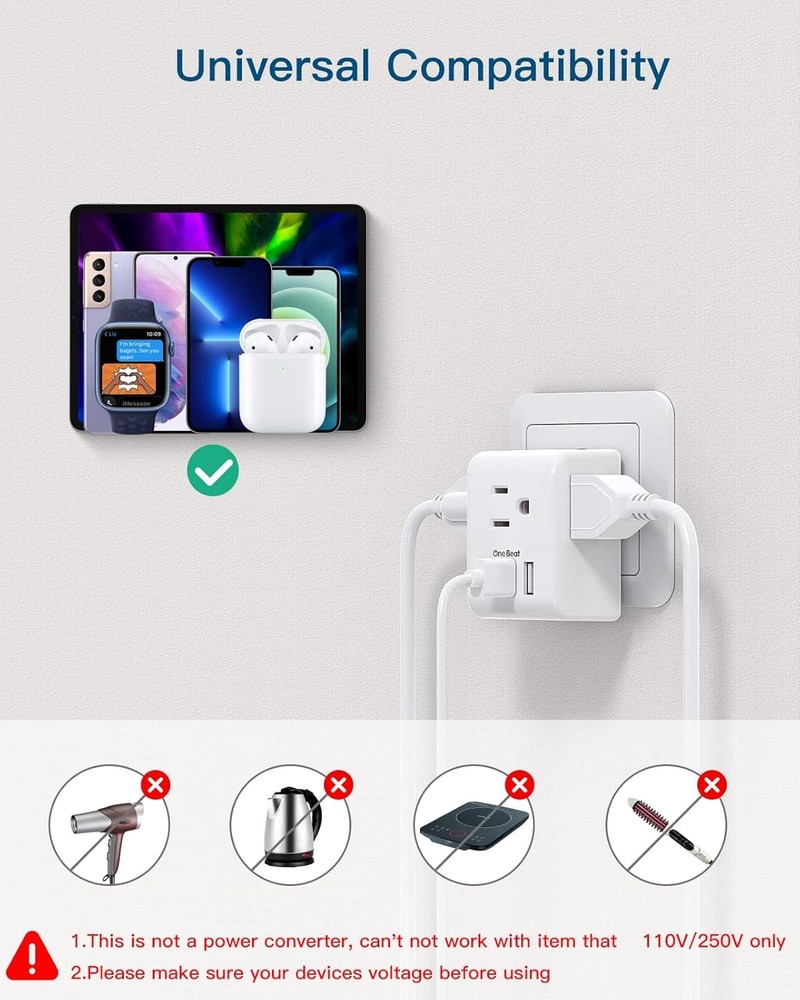 European Travel Plug Adapter