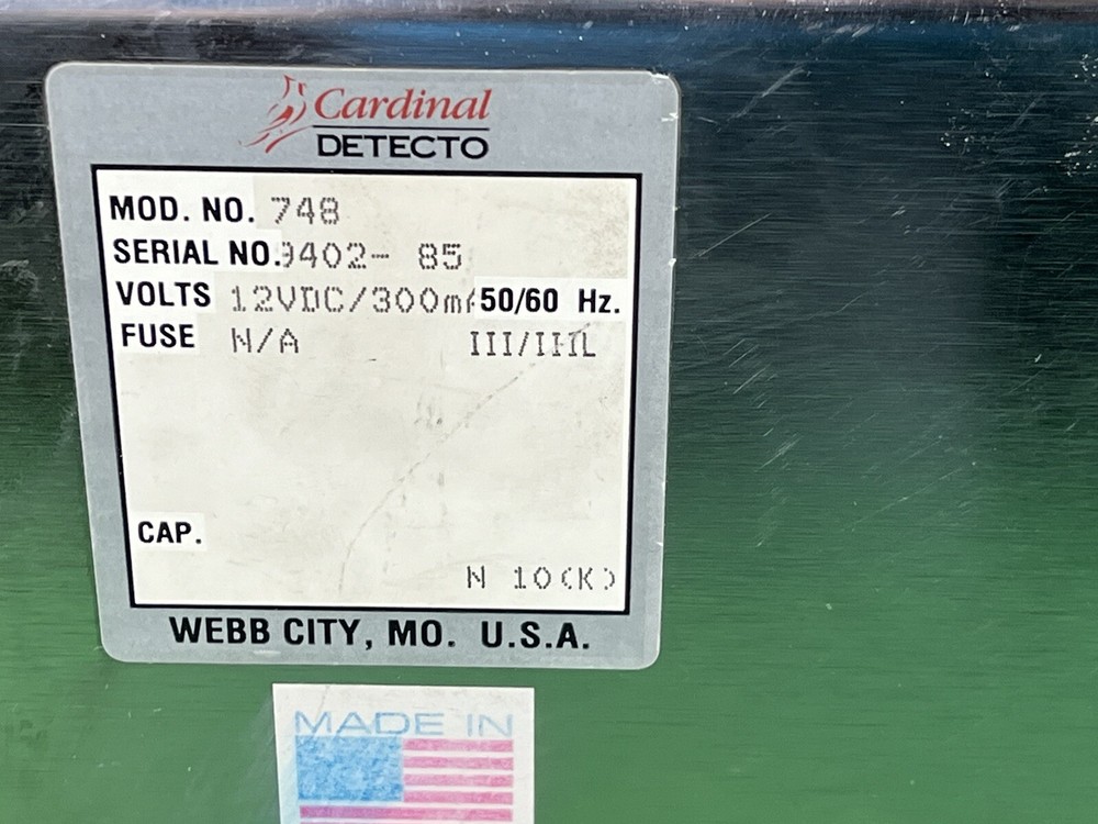 Cardinal Detecto 748-A Digital Scale Indicator
