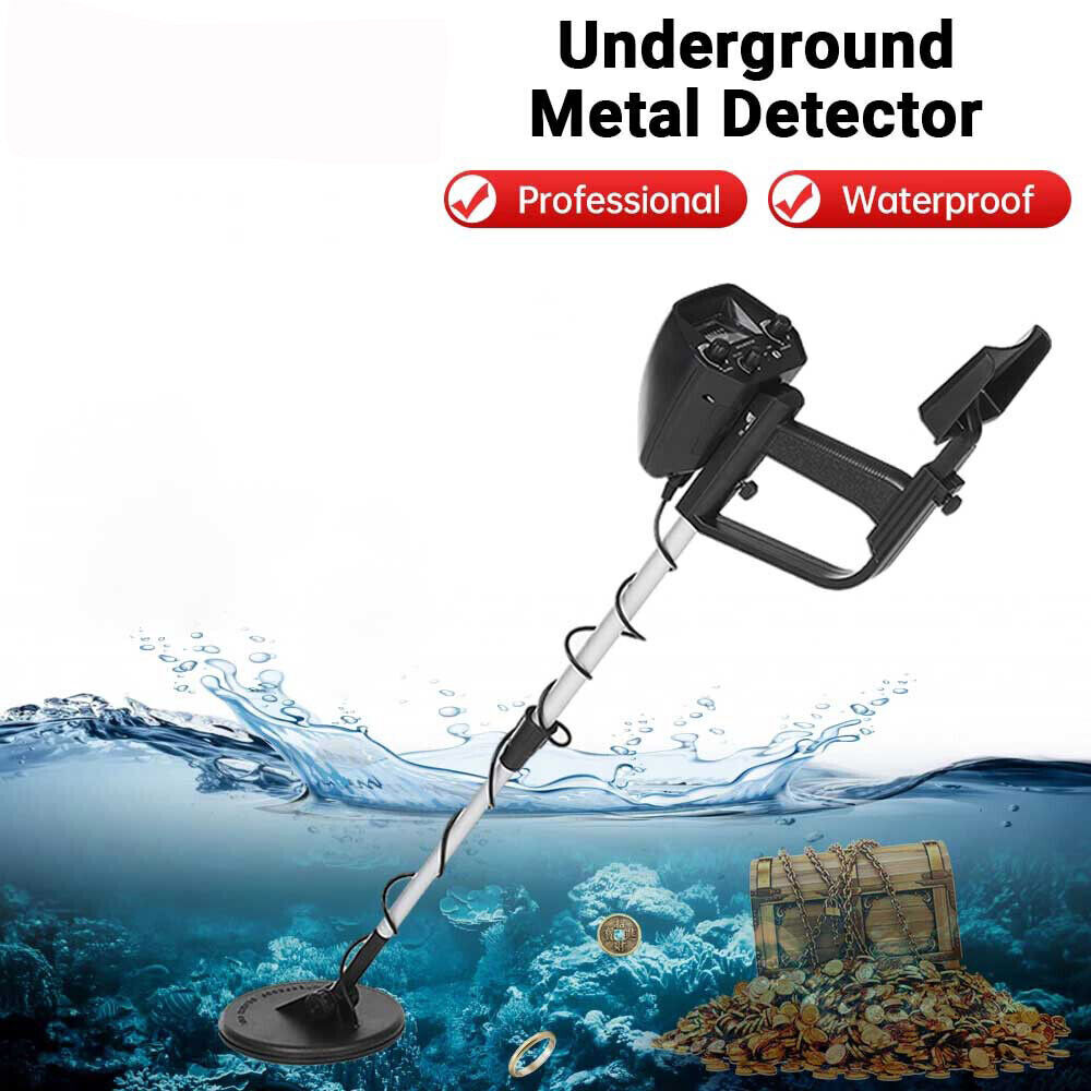 Underground Metal Detector Gold Digger Hunter Deep Sensitive Waterproof Coil