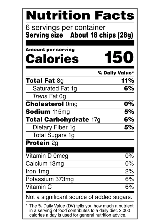 Maui Style Maui Onion Flavored Kettle Chips 6oz Bag x1