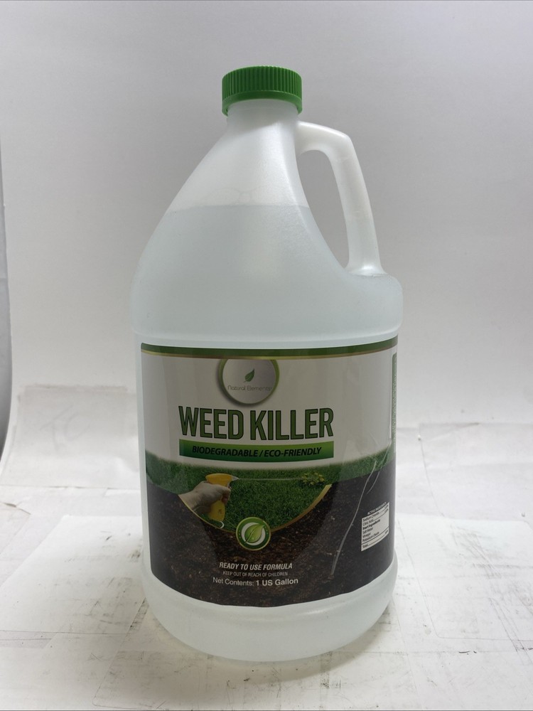 Natural Elements Weed Killer Biodegradable & Eco Friendly 1 Gallon