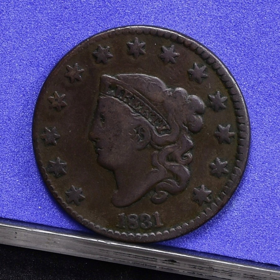 1831 Large Cent - Large Letters - Fine (#59018-L)