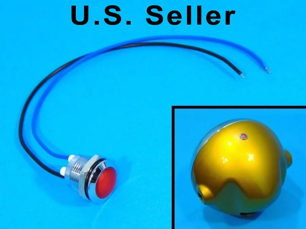 1969-1976 Yamaha High Beam Indicator Pilot Light body AT2 TY250 DT3 RT2 TY175 TT