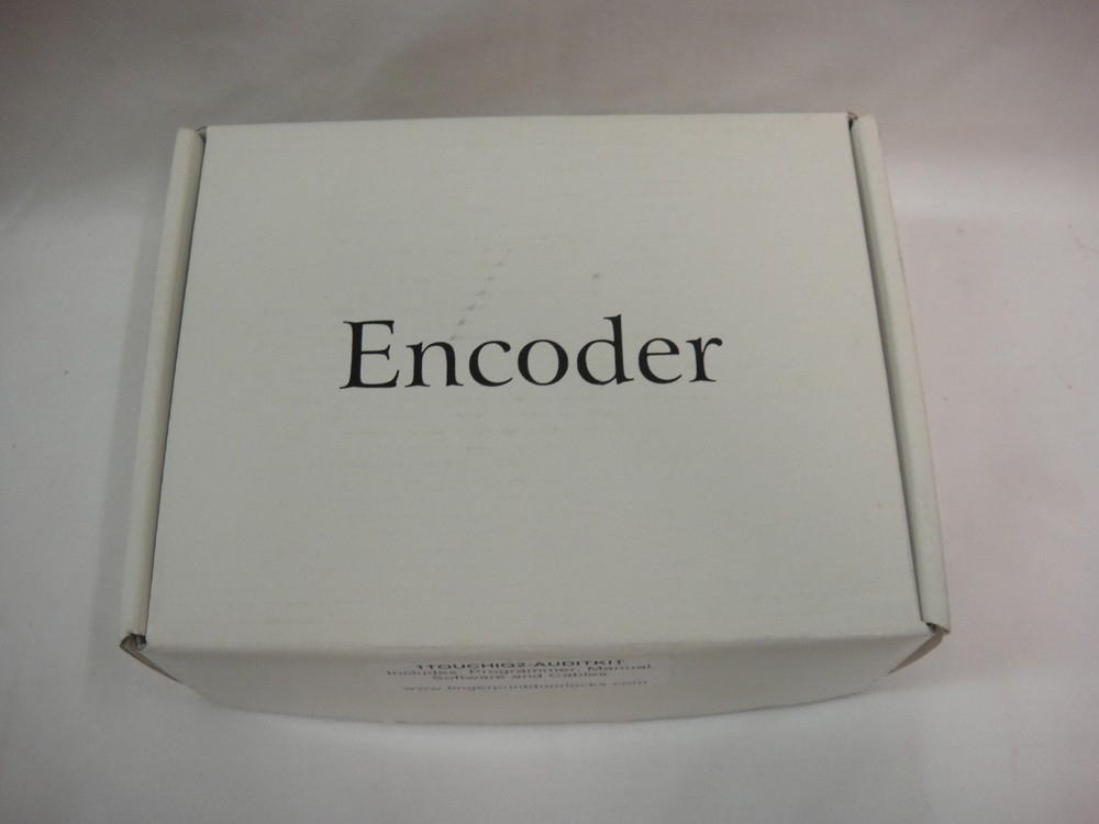 Encoder 1TOUCH IQ2 FINGERPRINT LOCK Audit Trail Kit Manual