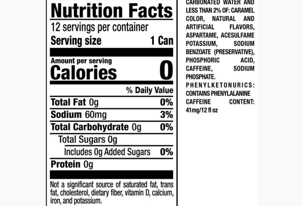 Dr Pepper Cream Zero Sugar Soda, 12oz Cans, 12 Pack