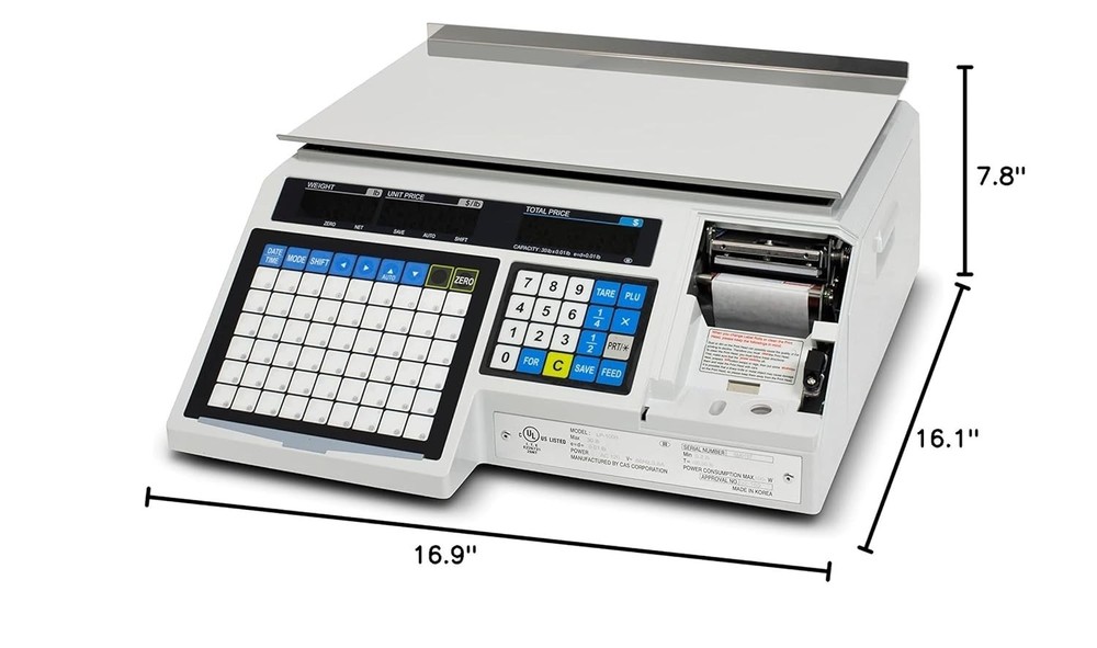 NEW CAS LP-1000 Scale