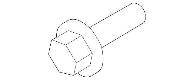 Genuine Ford Striker Bolt W714017-S450B