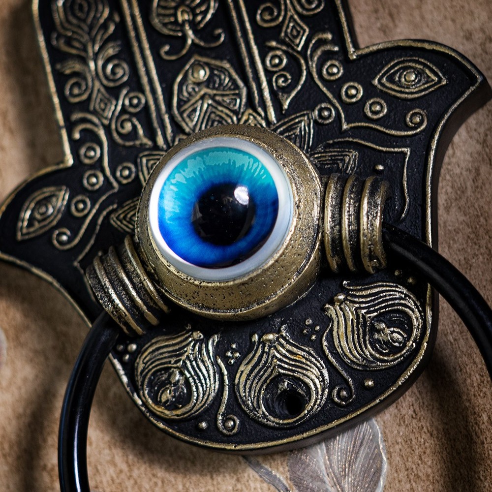 Evil Eye Ward Hamsa Hand Door Knocker!