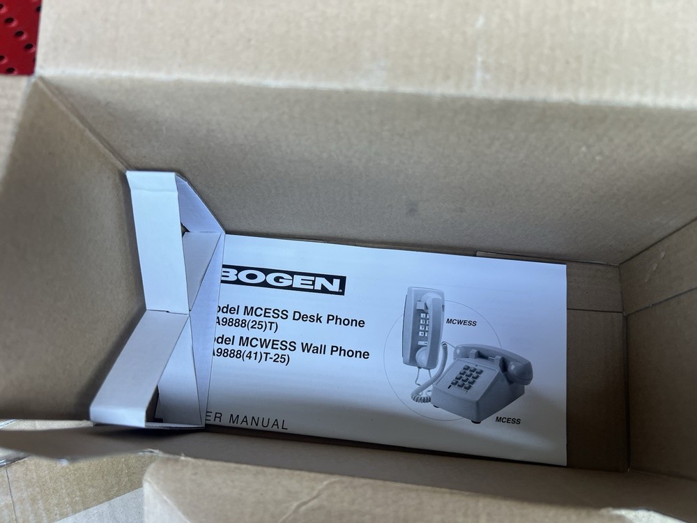 BOGEN MCWESS WALL MOUNTED DTMF TELEPHONE (MCWESS)