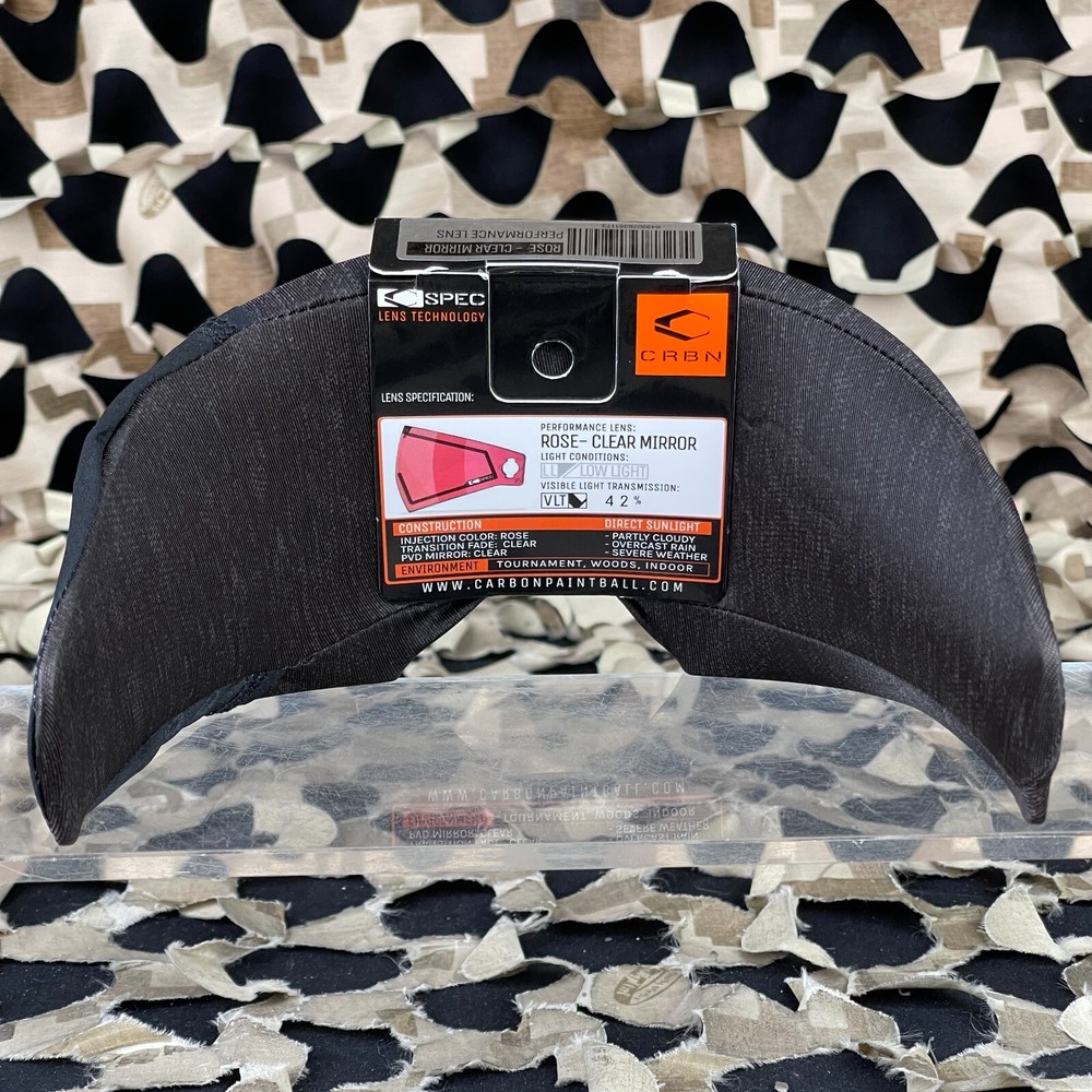 New Carbon CRBN Zero C-Spec Lowlight Lens - Rose - Clear Mirror