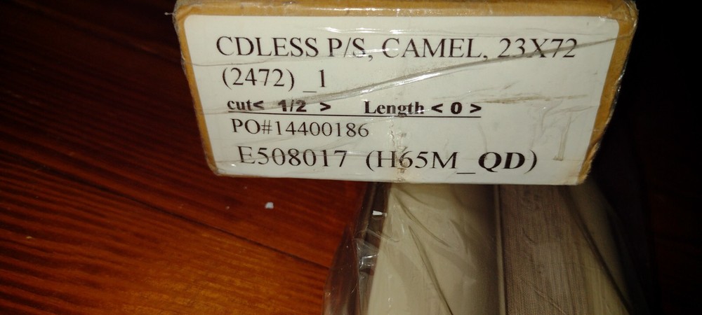 Cordless Camel 23X72 blind shade