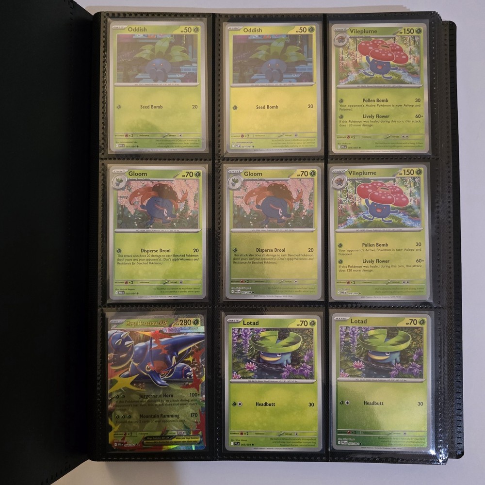 Phantasmal Flames 100% Complete Master Base Set w/ Binder to complete