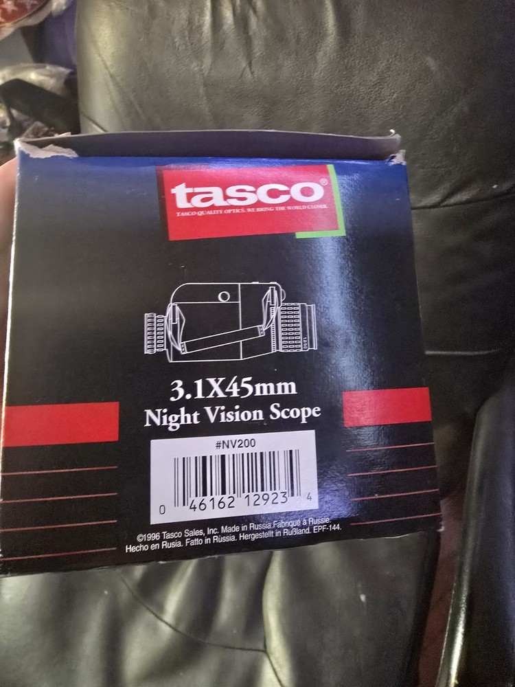 Tasco Night Vision Mini Scope NV200 Tested.