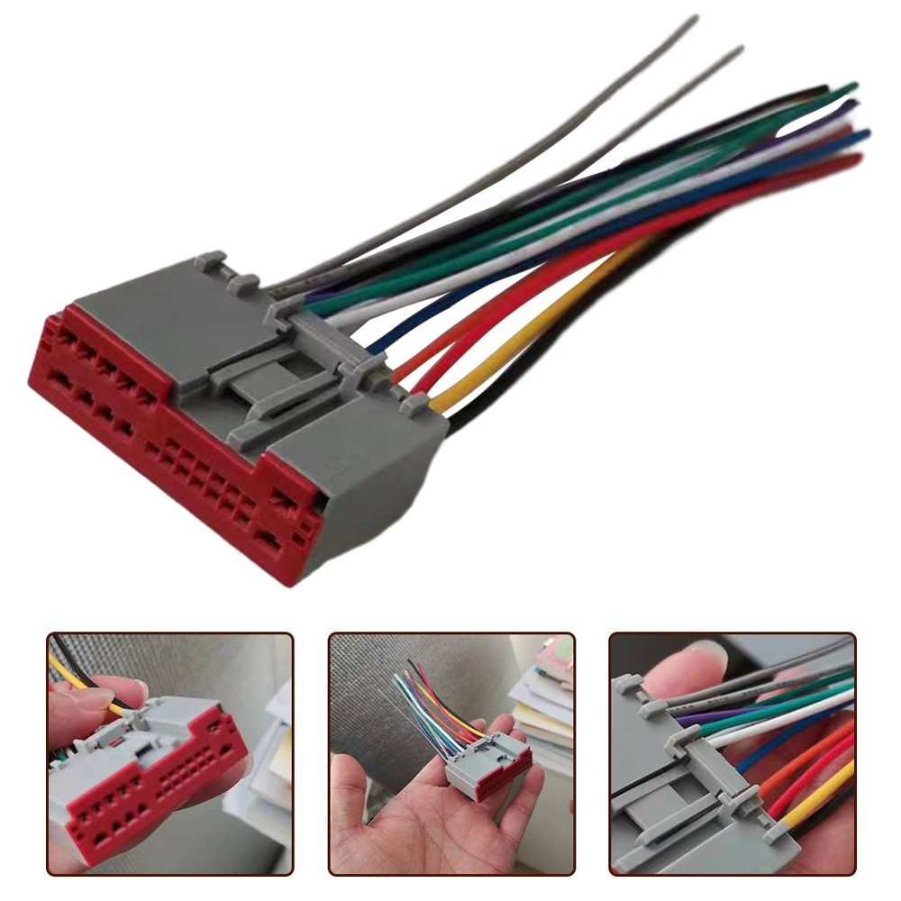 Performance Tested Audio Stereo Wire Adapter for FORD Escape Radio Player
