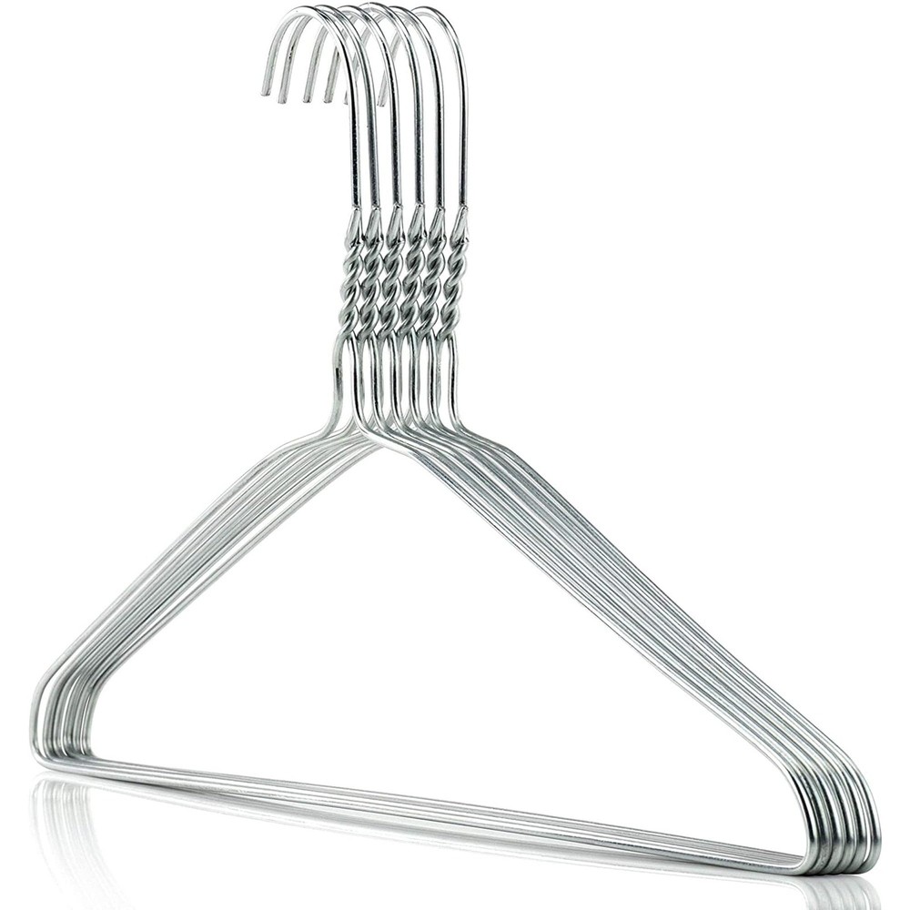 Wire Clothes Hangers - 13pc - Silver