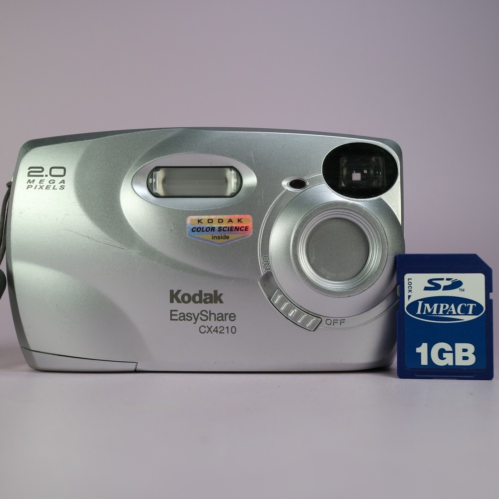 Kodak Digital Camera EasyShare CX4210 2.0MP Silver Tested