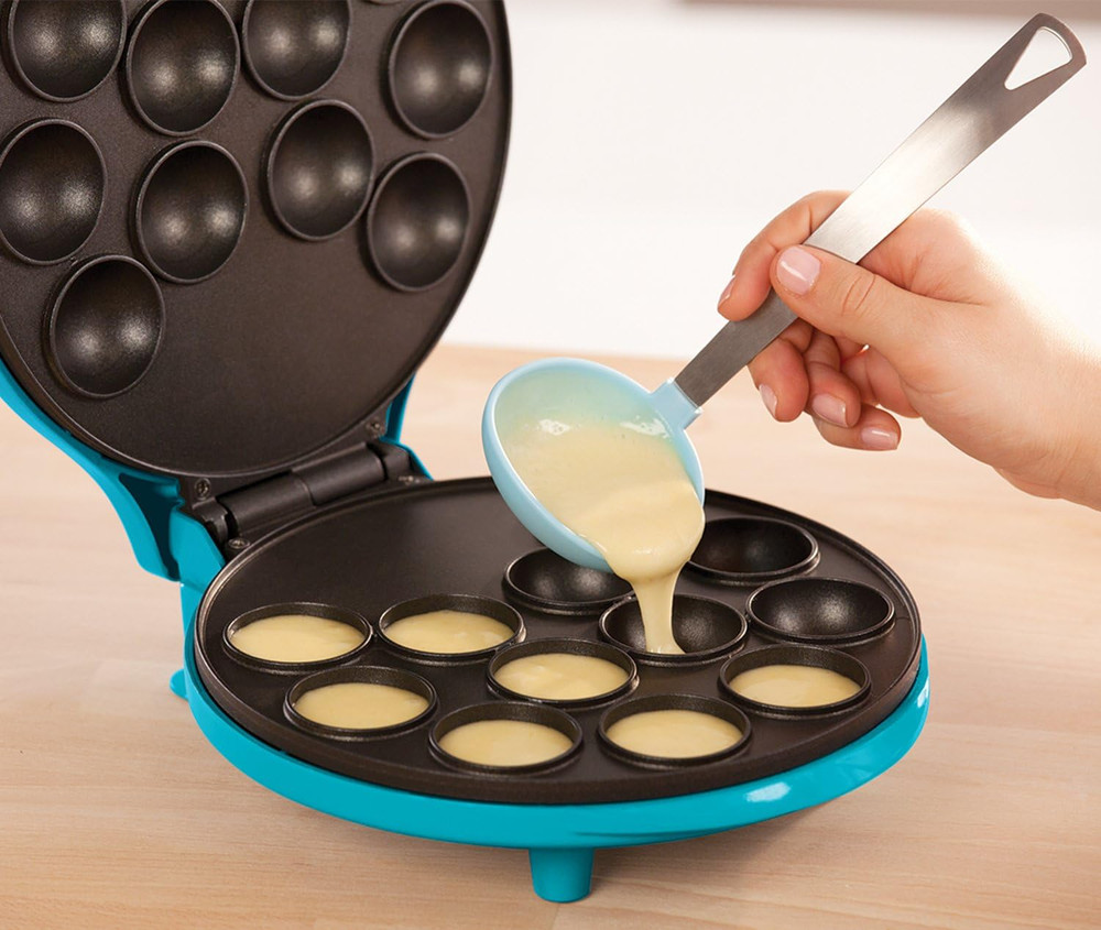 BELLA 13547 Cake Pop & Donut Hole Maker, Turquoise