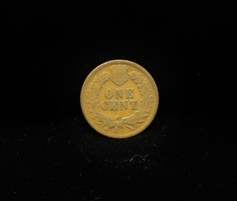 1874 Indian Head Cent- Wreath w/ Shield #EB12840