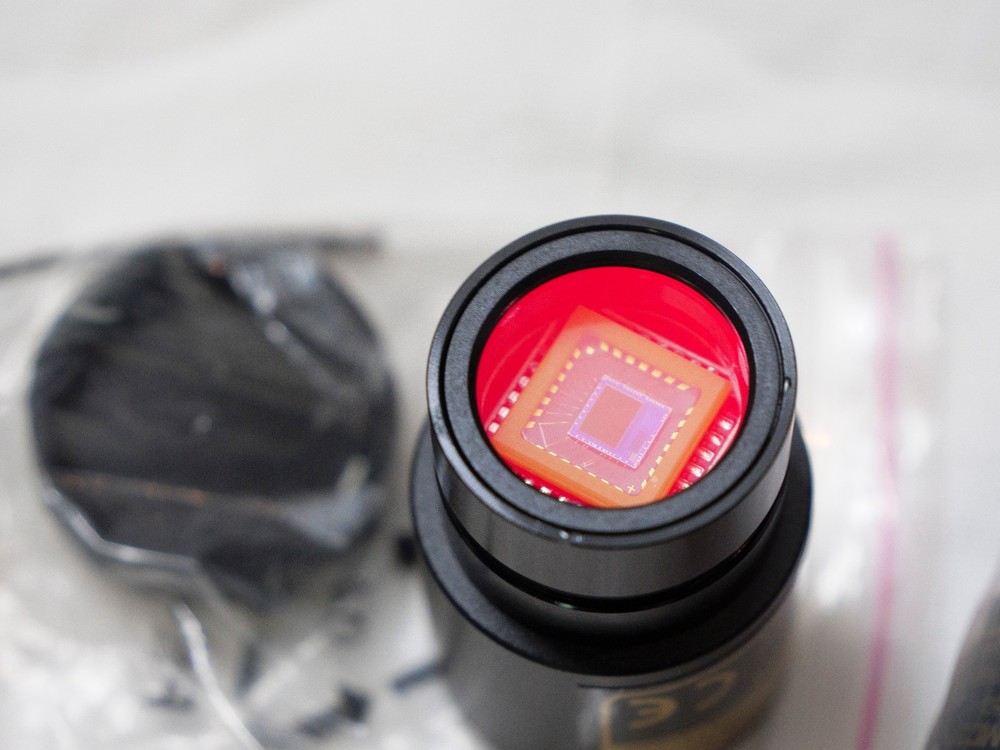 AMSCOPE MD35 MICROSCOPE EYEPIECE CAMERA PN US500350A USB 2.0 VGC