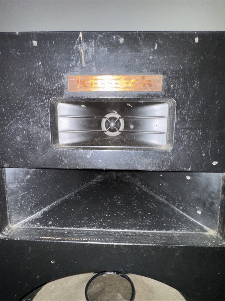 Klipsch Heresy I Vintage Speaker Single Unit Tested Working Read