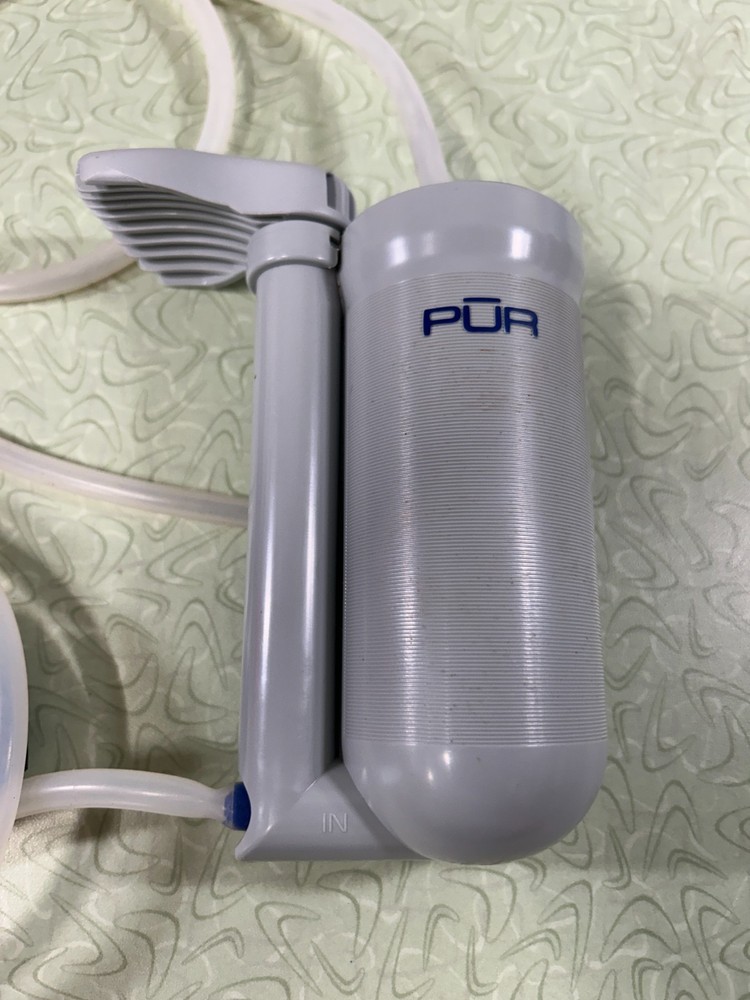 Pur Hiker Microfilter Water Filter Backpacking w/ Storage Bag