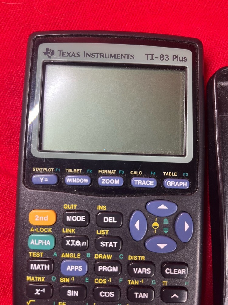 Texas Instruments TI-83 Plus Graphing Calculator - Black - Working/Tested