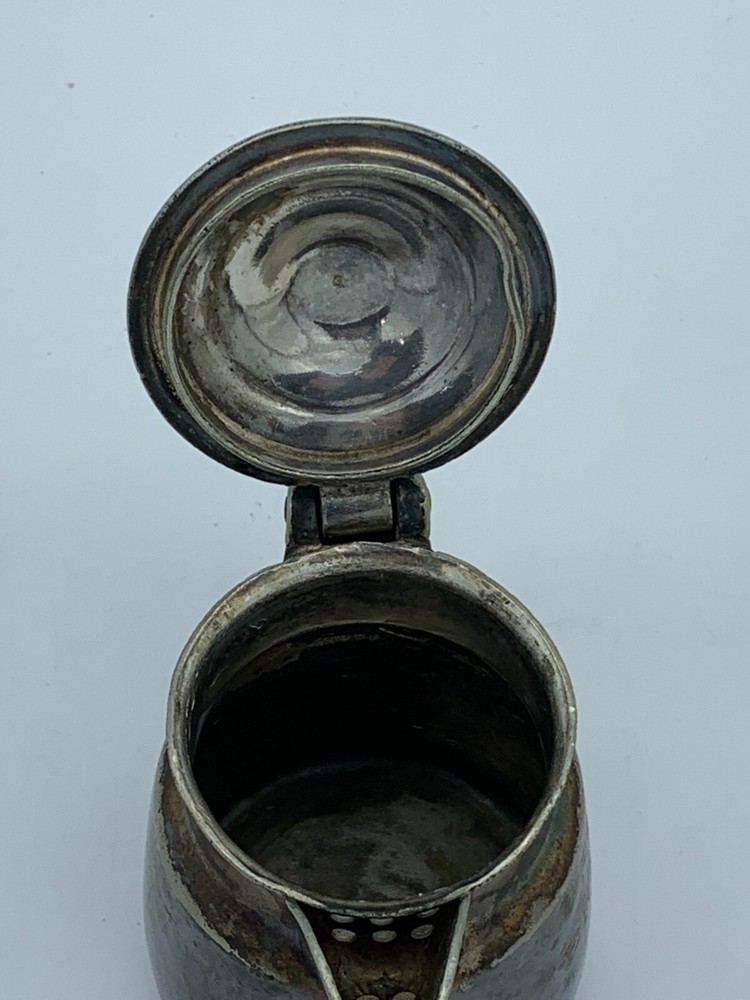 VINTAGE ALBERT PICK & CO. - CREAMER - NICKEL & SILVER