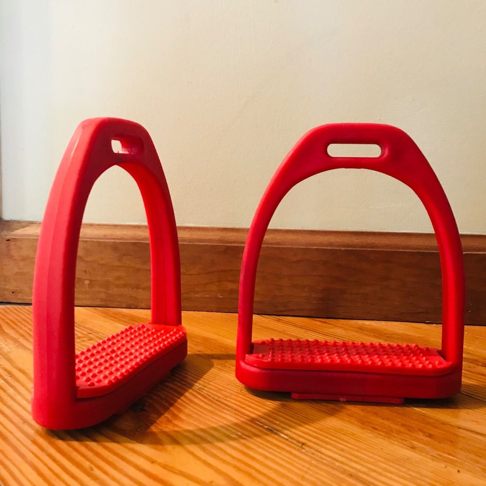 Matching Red Stirrups, Browband, and Fly Bonnet