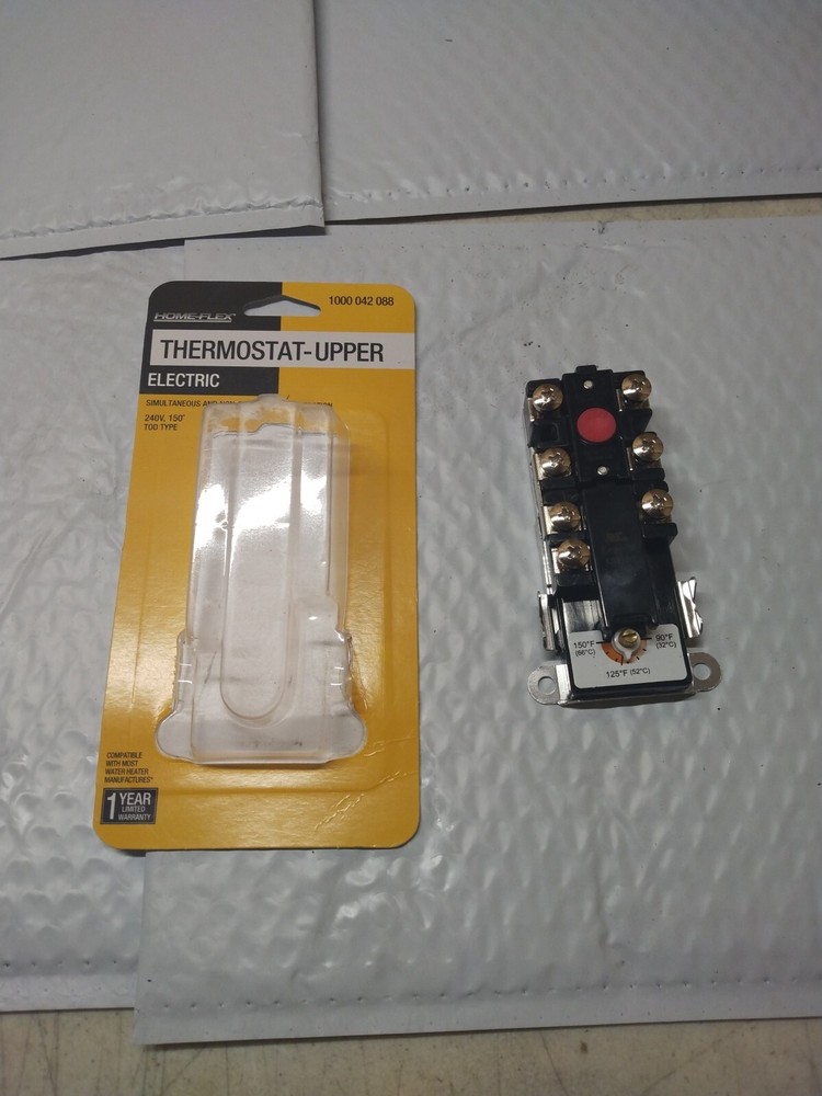 Everbilt T-O-D Style Upper-Element Thermostat Black EBTSTAT-UP