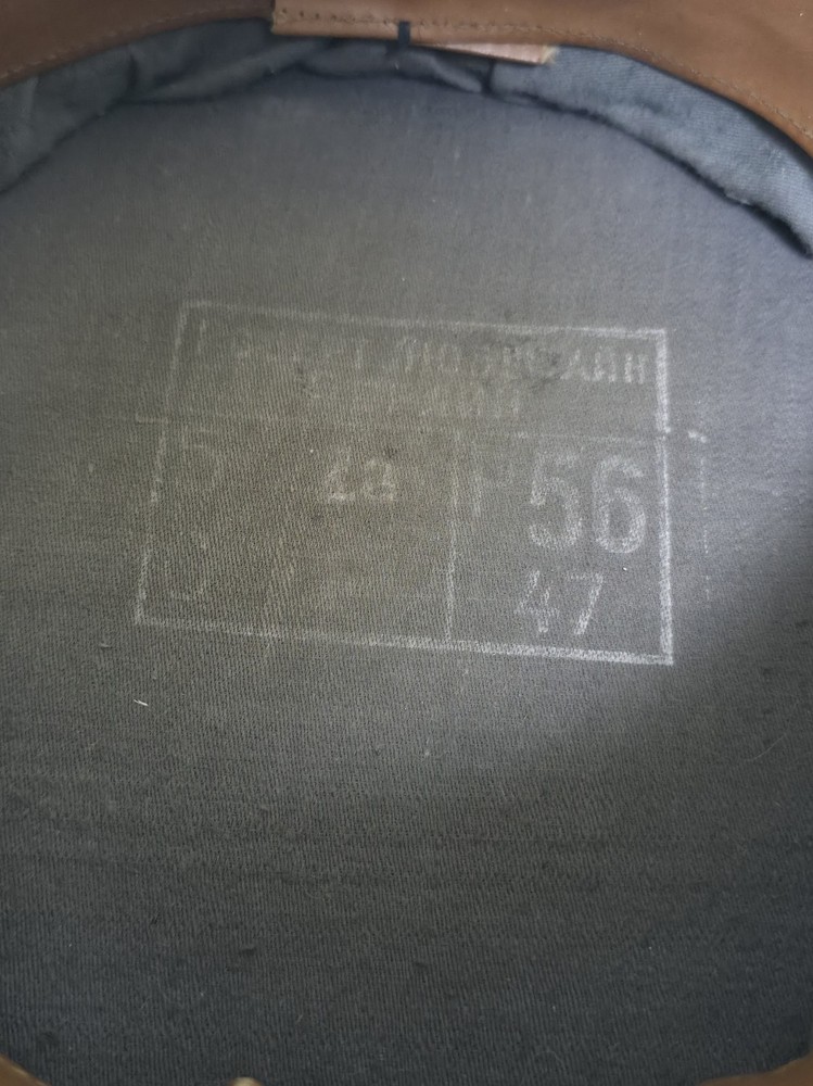 Soviet Russian Infantry visor cap 1947, Made by GERMAN MAKER "EREL", BERLIN