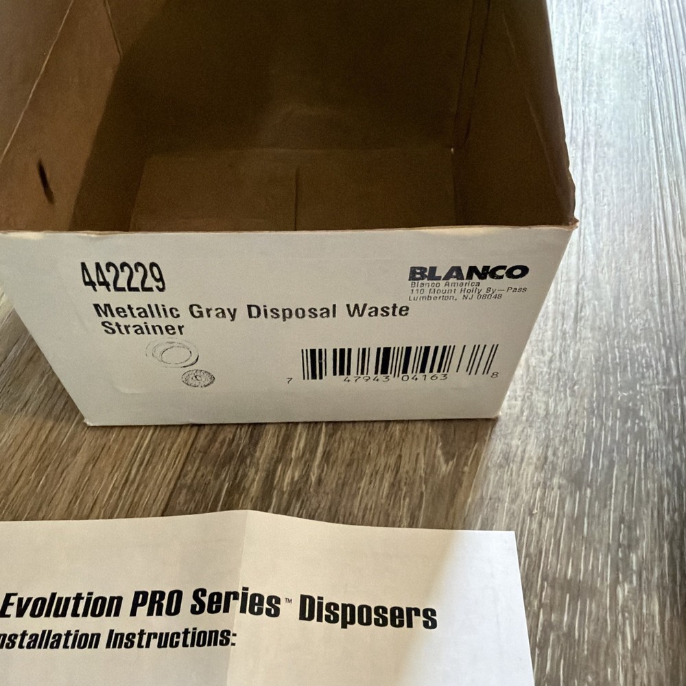 Blanco 442229 Sink Waste Flange Metallic Gray