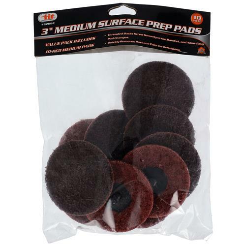 10pc 3" Medium Surface Prep Pads Discs 82062