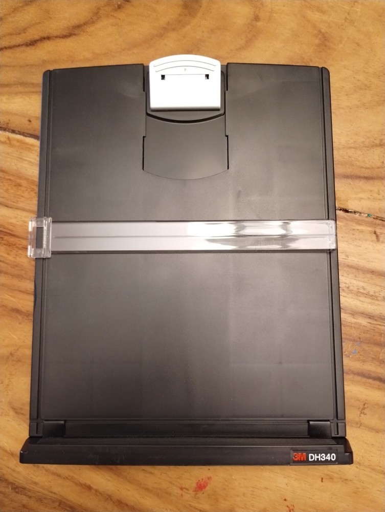🆕 3M DH340MB Desktop Document Holder with Adjust Clip, 150 Sheet Capacity NIB