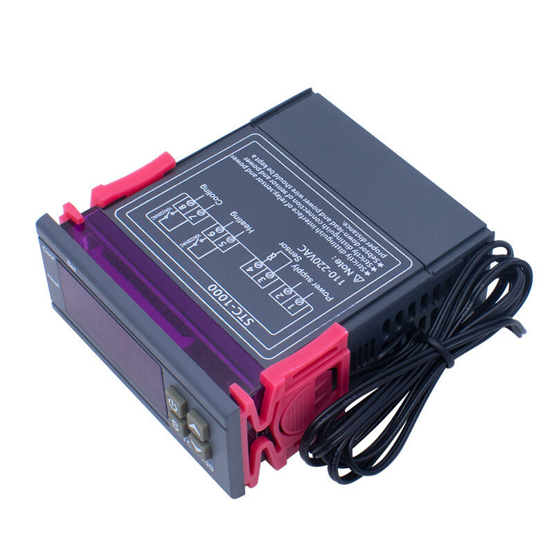 STC-1000 AC 110V-220V Digital Temperature Controller Thermostat With Sensor x2