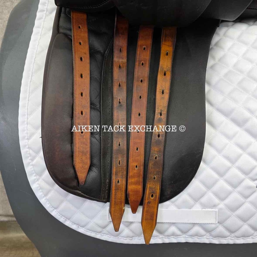 Max Hopfner Dressage Saddle, 18" Seat, Medium Tree (Read Description)
