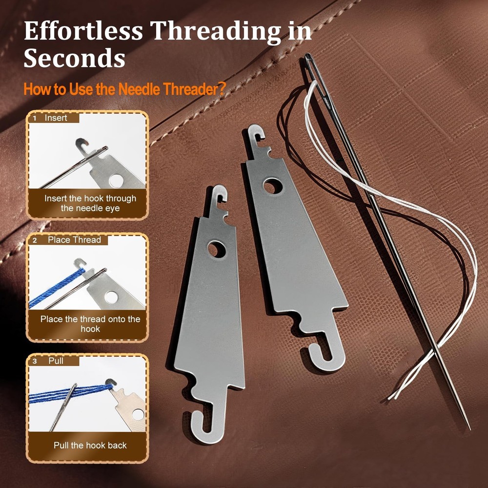 LIBLAIN Mini Sewing Kit, Small Travel 43PCS 6 Colors